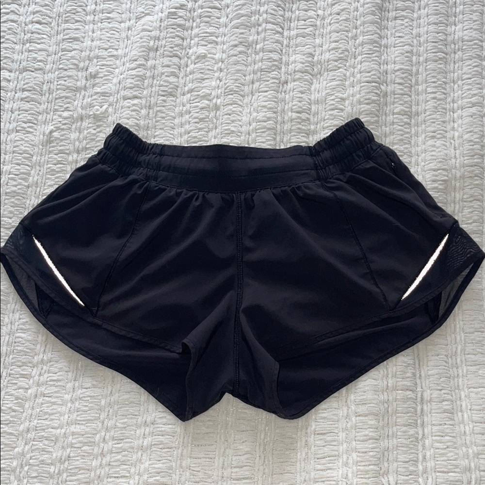Woman’s Black Lululemon shorts